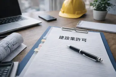 行政書士による建設業許可の新規取得・更新手続きの代行サービス